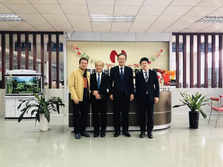熱烈歡迎日本NABEYA公司社長(zhǎng)來(lái)我司參觀指導(dǎo)