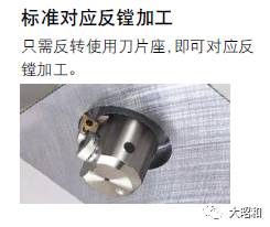 巧用反向鏜孔加工刀具，難題迎刃而解